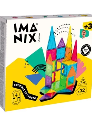 Imanix - Μαγνητικό Παιχνίδι Κατασκευών 32 κομματιών