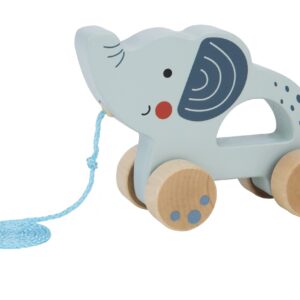 Tooky Toy - Ξύλινος συρόμενος "Ελέφαντας"