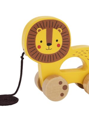 Tooky Toy - Ξύλινο συρόμενο "Λιοντάρι"