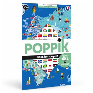 Poppik - Μεγάλο πόστερ "Σημαίες του κόσμου"