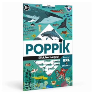 Poppik - Μεγάλο πόστερ "Ζώα του Ωκεανού"