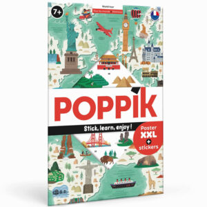 Poppik - Μεγάλο πόστερ "Ο γύρος του κόσμου"