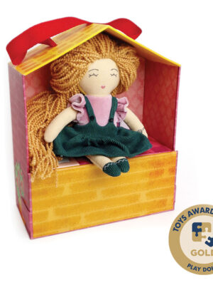 Svoora - Κουκλόσπιτο με υφασμάτινη κούκλα "Άννη"