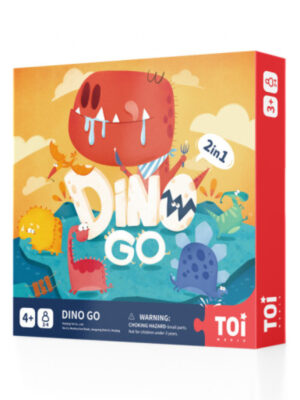 Toi World - Επιτραπέζιο Παιχνίδι "Dino Go" 2 in 1