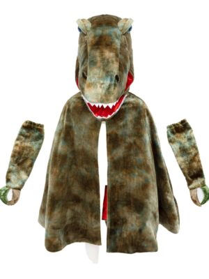 Great Pretenders - Κάπα με γάντια "Δεινόσαυρος T-Rex" 6-8 ετών